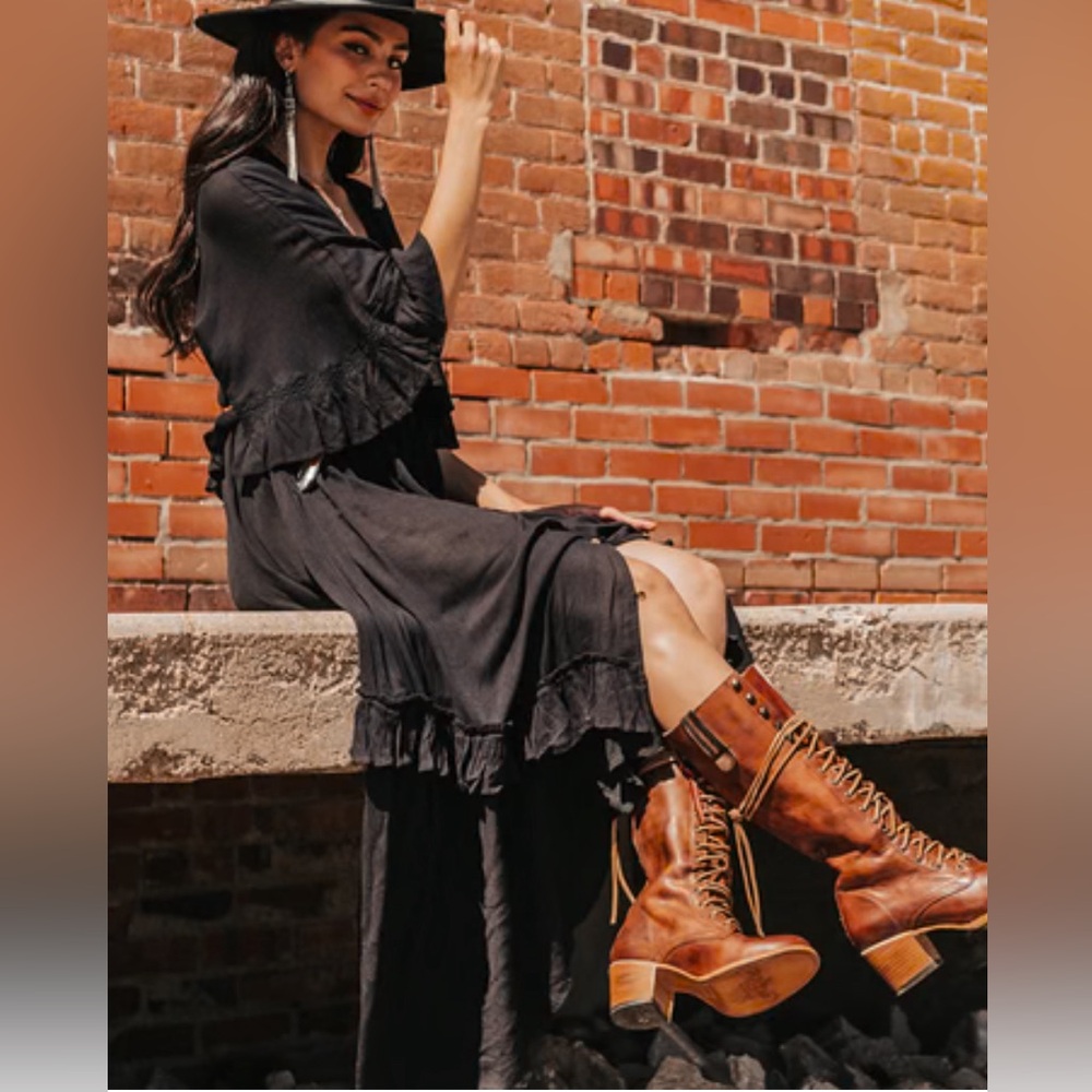 Freebird by Steven lace up boots “Grany” style name